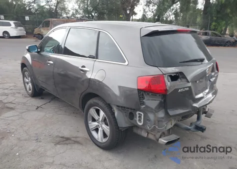 2011 Acura Mdx Technology Package из США, поврежденный, VIN 2HNYD2H66BH550016